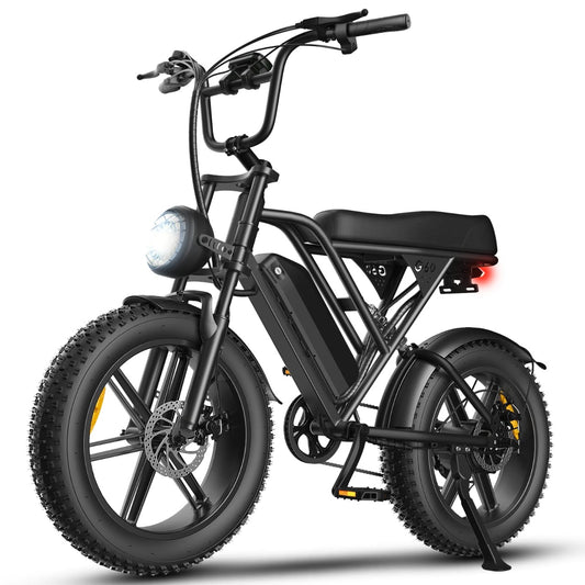 A7 1500W Full-Suspension Moped Style Commuting E-bike