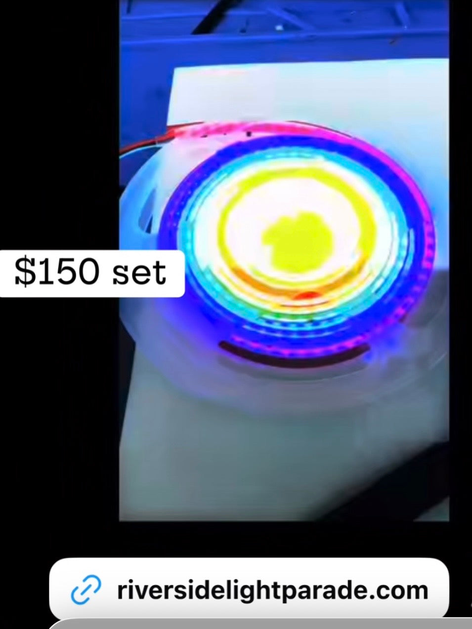 COB BT Bike Wheel Dream Lights SET