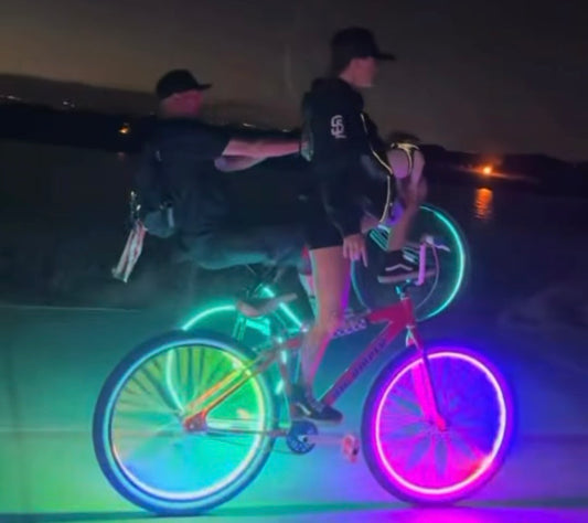 COB BT Bike Wheel Dream Lights SET
