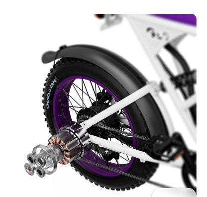 A7 1500W Full-Suspension Moped Style Commuting E-bike