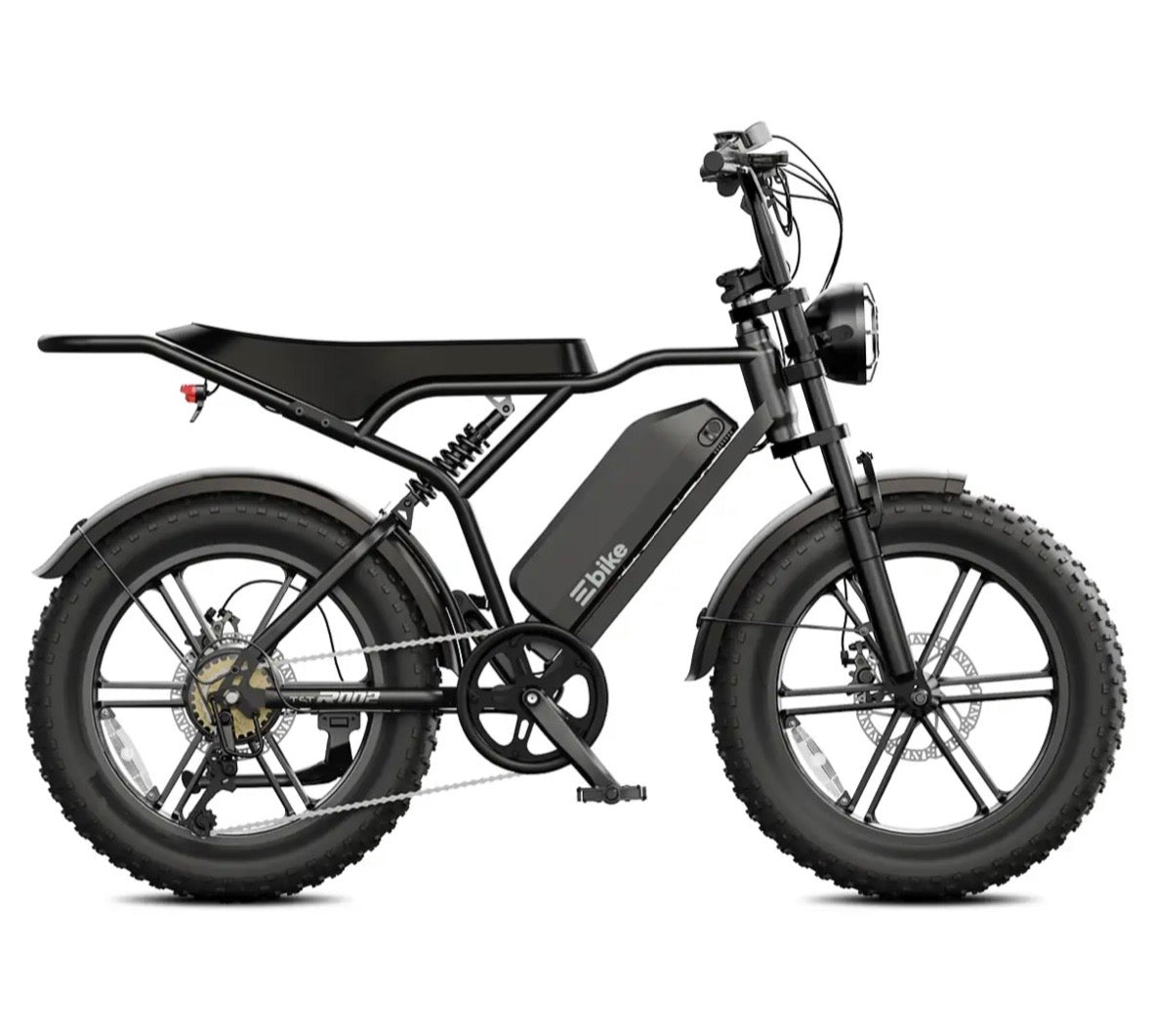 TST R002 20" 1500 Full Suspension Moped-style Ebike