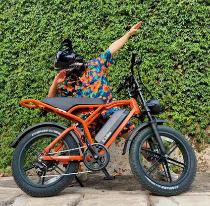 TST R002 20" 1500 Full Suspension Moped-style Ebike