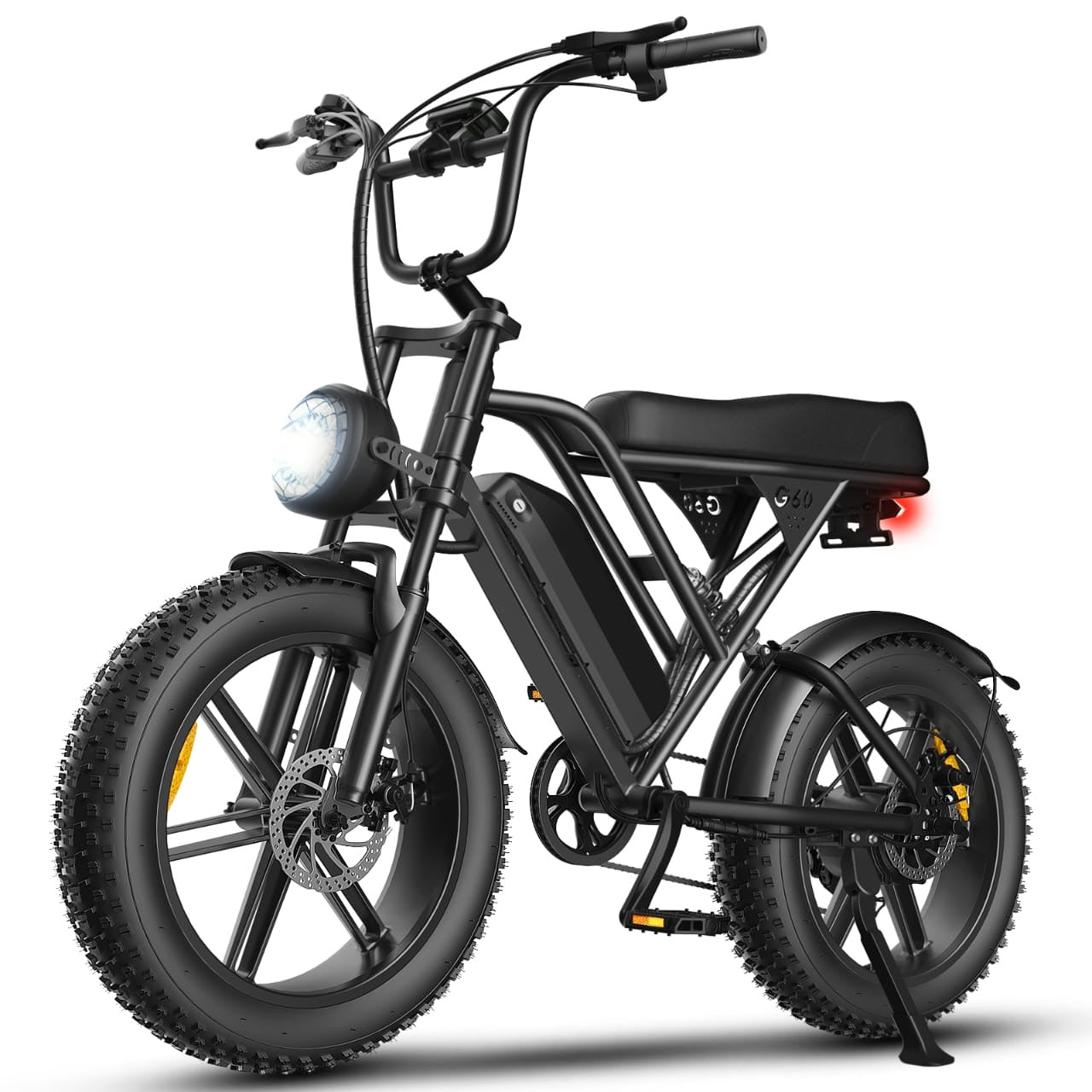 A7 1500W Full-Suspension Moped Style Commuting E-bike